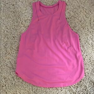 LULULEMON Size 0 Sonic Pink Tank Top